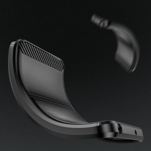 Силиконов гръб Carbon - Infinix Hot 20 черен - Img 4