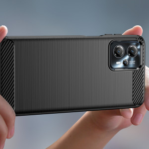 Силиконов гръб Carbon - Moto g53 5G / G13 черен - Img 5