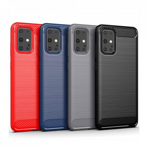 Силиконов гръб Carbon - Samsung Galaxy S20 Ultra / S20 Ultra 5G черен - Img 8