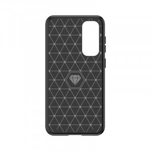Силиконов гръб Carbon - Samsung Galaxy S23 FE черен - Img 4