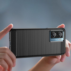 Силиконов гръб Carbon - Xiaomi Poco F4 черен - Img 12