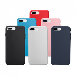 Силиконов гръб Soft Flexible Rubber - iPhone 7 / 8 / SE (2nd gen) / SE (3rd gen) светлосин - Img 10