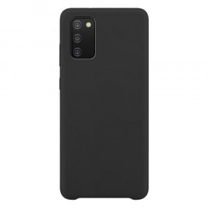 Силиконов гръб Soft Flexible Rubber - Samsung Galaxy A03s черен - Img 1