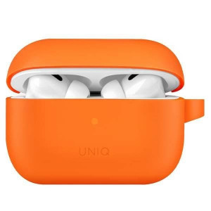 Силиконов калъф за слушалки UNIQ Vencer - AirPods Pro 2 оранжев - Img 2