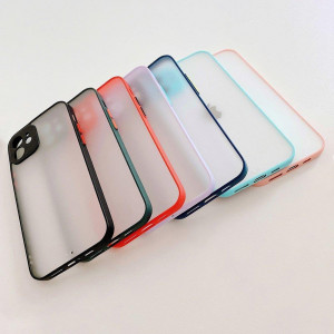Силиконов полупрозрачен гръб Milky - iPhone 12 mini червен - Img 15