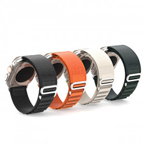 Спортна каишка Dux Ducis GS - Apple Watch Ultra 49mm / Ultra 2 49mm / 45mm Series 9 / 45mm Series 8 / 45mm Series 7 / 44mm SЕ (2nd gen) / 44mm SE / 44mm Series 6 / 44mm Series 5 / 44mm Series 4 / 42mm Series 3 / 42mm Series 2 черен - Img 7