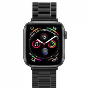 Стоманена каишка SPIGEN Modern Fit - Apple Watch 44mm Series 4 / 42mm Series 3 / 42mm Series 2 / 42mm (1st gen) черен - Img 7