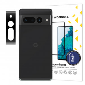 Стъклен протектор за камера с пълно покритие 9H WOZINSKY - Google Pixel 7 Pro - Img 1