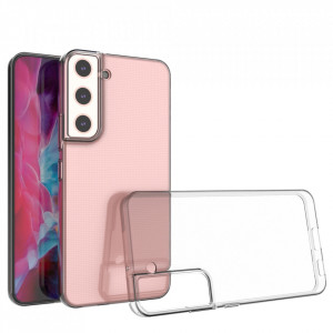 Тънък силиконов гръб 0.5mm - Samsung Galaxy S22 прозрачен - Img 2