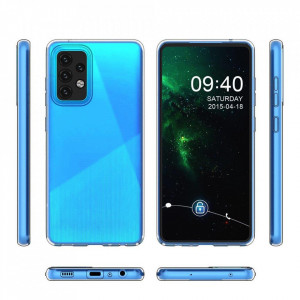 Тънък силиконов гръб 0.5mm - Vivo X60 Pro прозрачен - Img 4