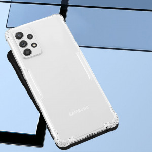 Ултратънък гръб с подсилени ръбове NILLKIN Nature - Samsung Galaxy A72 прозрачен - Img 8