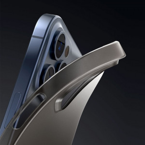 Ултратънък гръб BASEUS Wing - iPhone 12 mini зелен - Img 4