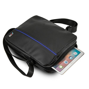 Чанта за лаптоп BMW BMTB10CAPNBK - таблет 10" Carbon / Blue Stripe - Img 4
