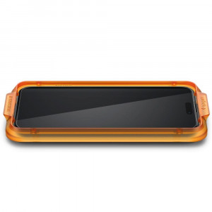 2 бр. закален стъклен протектор SPIGEN Align Master FC с инструмент за поставяне - iPhone 15 Pro Max черен - Img 3