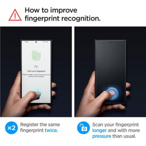 2 бр. закален стъклен протектор SPIGEN TR Ez Fit с инструмент за поставяне - Samsung Galaxy S24 Ultra - Img 12