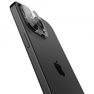 2 бр. протектор за камера SPIGEN Optik TR - iPhone 14 Pro / Pro Max / 15 Pro / Pro Max прозрачен - Img 3