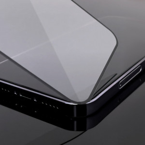 5D Full Glue закален стъклен протектор с пълно покритие WOZINSKY съвместим с гръб - Moto g71 5G с черна рамка - Img 3