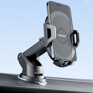 Dudao Telescopic Gravity Car Windshield Mount Holder черен (new F2S черен) - Img 4