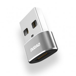 Адаптер DUDAO USB Type A към USB Type C (L16AC) черен - Img 4