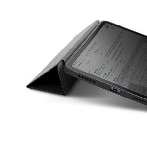 Антибактериален калъф тип книга с място за стилус UNIQ Moven - iPad 10.2" (7th gen 2019) / (8th gen 2020) / (9th gen 2021) бордо - Img 6