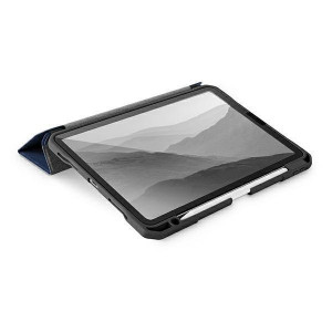 Антибактериален калъф тип книга с място за стилус UNIQ Trexa - iPad Pro 11" (2nd gen 2020) / Pro 11" (3rd gen 2021) / Pro 11" (4th gen 2022) син - Img 4