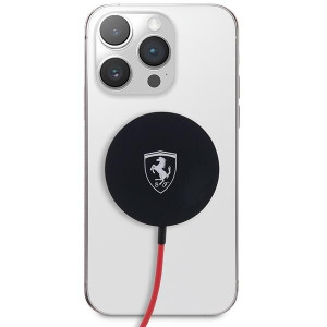 Безжично MagSafe зарядно FERRARI FECBMSMENK 15W черно - Img 2