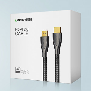 Видео кабел UGREEN HDMI 2.0 4K UHD 2m черен (HD131) - Img 5