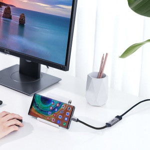 Видео кабел UGREEN USB Type C към HDMI 2.0 Adapter 4K @ 60 Hz Thunderbolt 3 for MacBook / PC сив (70444) - Img 6