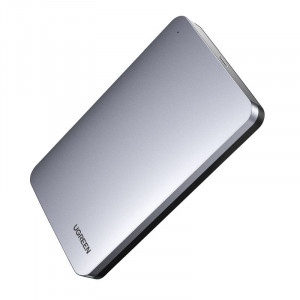 Външна адаптерна кутия Ugreen за HDD SSD 2.5'' SATA 3.0 6Gbps + кабел USB Type A / USB Type C 0.5m (CM300) сива - Img 2