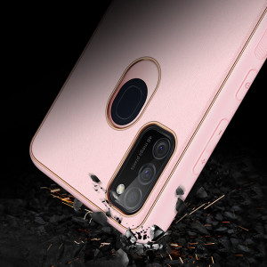Гръб от еко кожа DUX DUCIS Yolo - Samsung Galaxy M30s розов - Img 11
