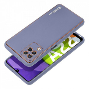 Гръб от еко кожа FORCELL Leather - Samsung Galaxy A22 син - Img 8