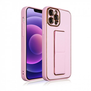 Гръб със стойка New Kickstand - iPhone 13 Pro розов - Img 2