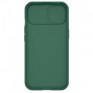 Гръб с подвижно покритие за камерата NILLKIN CamShield Pro с вграден магнит - iPhone 15 зелен - Img 6