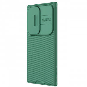 Гръб с подвижно покритие за камерата NILLKIN CamShield Pro - Samsung Galaxy S24 Ultra зелен - Img 3