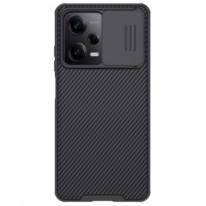Гръб с подвижно покритие за камерата NILLKIN CamShield Pro - Xiaomi Poco X5 Pro 5G / Redmi Note 12 Pro 5G черен - Img 1