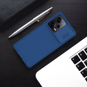 Гръб с подвижно покритие за камерата NILLKIN CamShield Pro - Xiaomi Poco X5 Pro 5G / Redmi Note 12 Pro 5G черен - Img 19