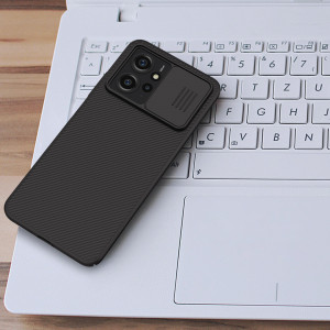 Гръб с подвижно покритие за камерата NILLKIN CamShield - Xiaomi Redmi Note 12 / Poco X5 черен - Img 14