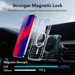 Гръб ESR Classic Hybrid MagSafe - iPhone 14 Pro прозрачен - Img 3