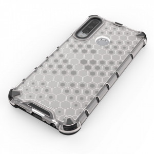 Гръб Honeycomb Armor със силиконов бъмпер - Huawei Y6p зелен - Img 6