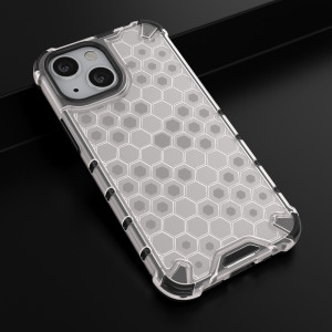 Гръб Honeycomb Armor със силиконов бъмпер - iPhone 13 mini прозрачен - Img 14