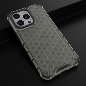 Гръб Honeycomb Armor със силиконов бъмпер - iPhone 13 Pro черен - Img 14