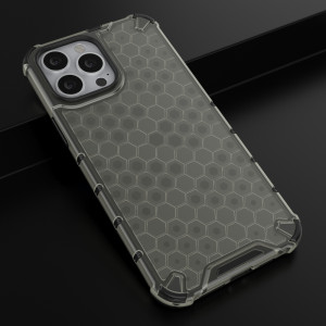 Гръб Honeycomb Armor със силиконов бъмпер - iPhone 13 Pro Max черен - Img 14