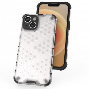 Гръб Honeycomb Armor със силиконов бъмпер - iPhone 14 черен - Img 6