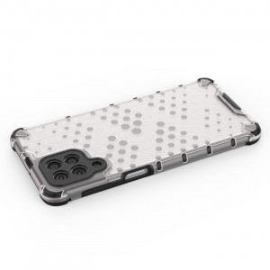 Гръб Honeycomb Armor със силиконов бъмпер - Samsung Galaxy M53 прозрачен - Img 11
