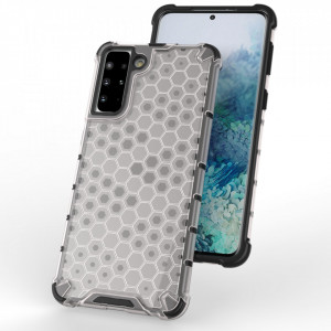 Гръб Honeycomb Armor със силиконов бъмпер - Samsung Galaxy S22+ син - Img 7