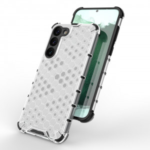 Гръб Honeycomb Armor със силиконов бъмпер - Samsung Galaxy S23+ син - Img 7