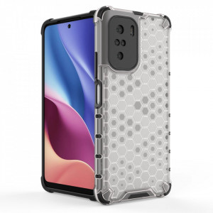 Гръб Honeycomb Armor със силиконов бъмпер - Xiaomi Mi 11i / Mi 11X / Poco F3 / Redmi K40 / K40 Pro / K40 Pro Plus зелен - Img 9