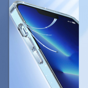 Гръб KINGXBAR PQY Elegant MagSafe - iPhone 13 Pro бял - Img 4