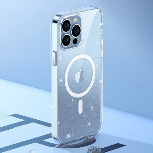Гръб KINGXBAR PQY Elegant MagSafe - iPhone 13 Pro бял - Img 9