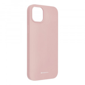 Гръб Mercury Silicone - iPhone 14 Plus розов - Img 1